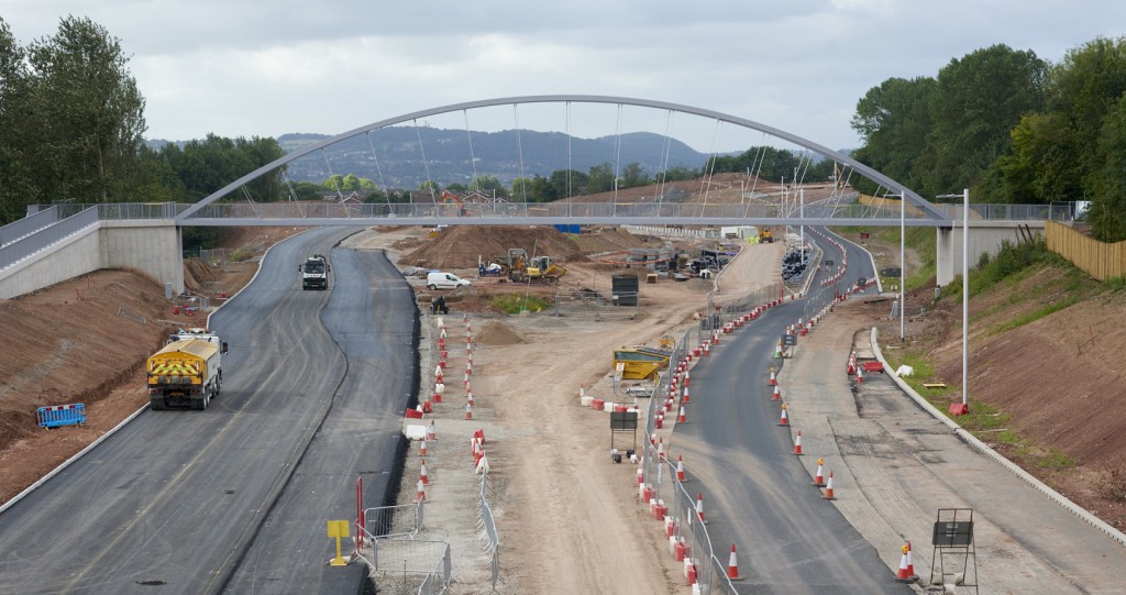 Over 10,200 tonnes of tarmac was laid on the refurbished stretch of the Central Expressway in Runcorn