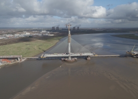 Mersey Gateway drone footage – March 2017